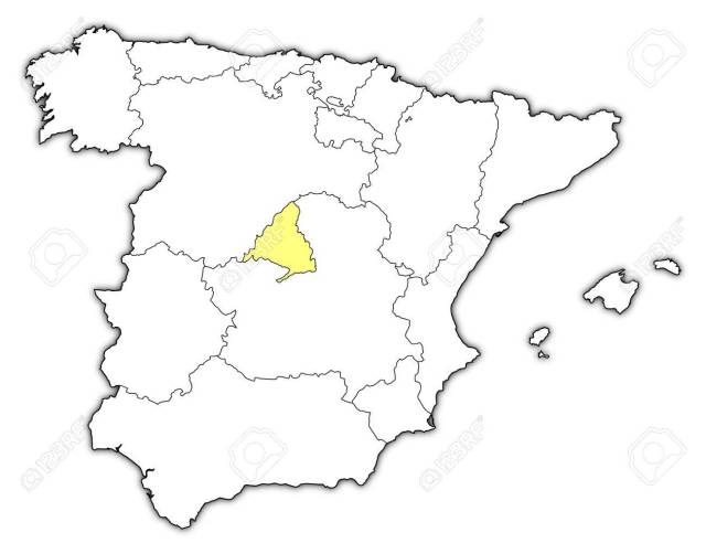11566164-mapa-político-de-españa-con-las-diversas-regiones-donde-el-madrid-se-pone-de-relieve-